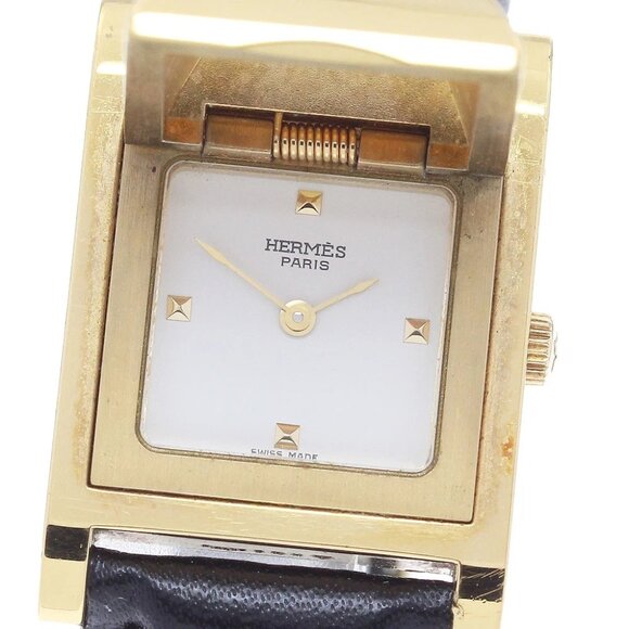 HERMES Medor white Dial Quartz Ladies Watch_893648 - Picture 4 of 5